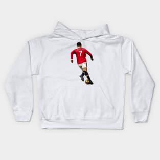 Cristiano Ronaldo Fanart 5 Kids Hoodie